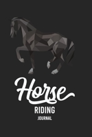 Horse Riding Journal: Horse Riding Notebook Journal to write in| horse journal diary | 120 Pages Ruled Notebook ( 6" x 9" ) | Ideal Gift, horse notebook, horse journal, birthday gift 1674179359 Book Cover