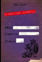 Hit List Classified Material: Funny Mock Vintage Style Blank Journal 1698609515 Book Cover