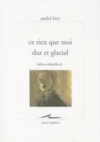 Ce Rien Que Moi Dur Et Glacial: Helene Schjerfbeck 2350880494 Book Cover