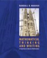 Mathematical Thinking and Writing: A Transition to Advanced Mathematics 0124649769 Book Cover