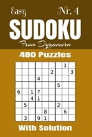 Easy Sudoku Nr.4: 480 puzzles with solution 1695663209 Book Cover