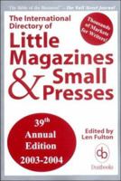 The International Directory of Little Magazines and Small Presses 0916685705 Book Cover