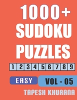 1000+ Sudoku Puzzles: Large Print Sudoku Activity Book for Adults and Kids without Solution B08MSHCG7W Book Cover