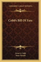 Cobb's Bill of Fare 1517717361 Book Cover