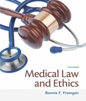 Medical Law and Ethics 0133998983 Book Cover