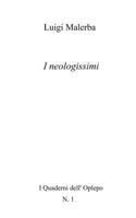 I neologissimi (OPLEPO) 8893641178 Book Cover