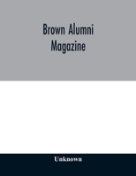 Brown alumni magazine 935401061X Book Cover