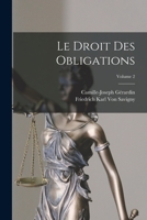 Le Droit Des Obligations; Volume 2 1017410992 Book Cover