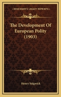 The Development of European Polity 1018288090 Book Cover