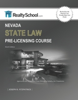 REALTYSCHOOL.COM Nevada State Law Pre-licensing Course B08XZ457R4 Book Cover