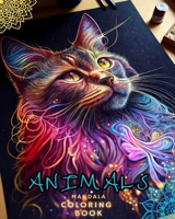 Amazing Animals: Adult Coloring Book, Stress Relieving Mandala Animal Designs B0C8SBFTNF Book Cover