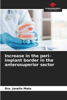 Increase in the peri-implant border in the anterosuperior sector 6206351904 Book Cover