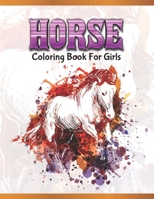 Horse Coloring Book For Girls: Cute Animals: Relaxing Colouring Book | Coloring Activity Book | Discover This Collection Of Horse Coloring Pages 1673109381 Book Cover