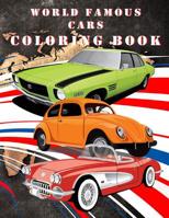 Worlds Famous Cars Coloring Book 1979050392 Book Cover