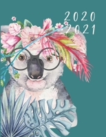 2020-2021 2 Year Planner Koala Watercolor Monthly Calendar Goals Agenda Schedule Organizer: 24 Months Calendar; Appointment Diary Journal With Address Book, Password Log, Notes, Julian Dates & Inspira 1694687732 Book Cover
