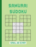 Samurai Sudoku Normal und Schwer: Erwachsene Spaß Puzzle-Buch B091F1B6HV Book Cover
