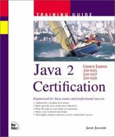 Java 2 Certification Training Guide 1562059505 Book Cover