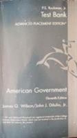 Amer Govt Print Tb for Ap 11e 0618954880 Book Cover