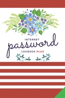 Password Book Plus: A Premium Journal And LogBook To Protect And Track Usernames, Passwords and Online Login Details For All Websites. 1654980900 Book Cover