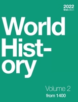 World History, Volume 2: from 1400 1998109003 Book Cover