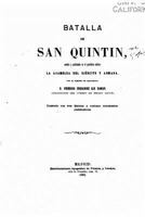 Batalla de Son Quintin, Escrita Y Publicada En El Peri�dico Militar 1145121594 Book Cover