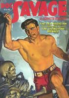 Doc Savage: The Sea Magician / the Living-fire Menace 193280675X Book Cover