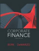 Corporate Finance 0136089437 Book Cover