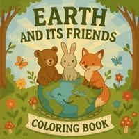 Earth and Its Friends Coloring Book 8808137678 Book Cover