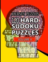 Journey Puzzles: 120 Hard Sudoku Puzzles (Volume 4) 1687488355 Book Cover