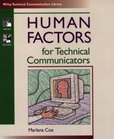 Human Factors for Technical Communicators 0471035300 Book Cover