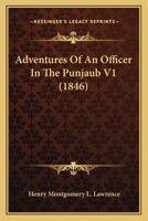 Adventures Of An Officer In The Punjaub V1 1165925826 Book Cover