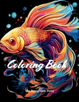 Coloring Book: Colors of Joy: A Whimsical Journey Through Art and Imagination B0CRLC21BL Book Cover