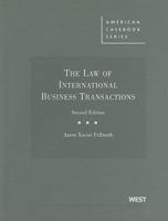 The Law of International Business Transactions 031427152X Book Cover