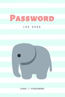 Password Log Book: Organizer with Alphabetical Tabs Elephant Password Journal 1652870490 Book Cover