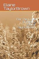 For the Love of Poetry Elaine Taylorbrown 1727248015 Book Cover