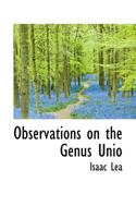 Observations on the Genus Unio 0530966247 Book Cover