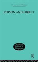 Person and Object: A Metaphysical Study 0415295939 Book Cover