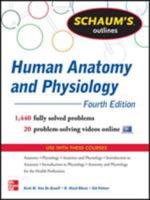 Schaum's Outline of Human Anatomy and Physiology: 1,440 Solved Problems + 20 Videos 0070668876 Book Cover