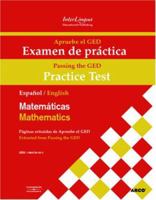 Apruebe el GED Examen de practica - Matematicas | Passing the GED Practice Test - Mathematics 1884730493 Book Cover