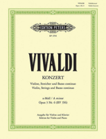 Vivaldi - Concerto for Violin, Strings and Basso Continuo Op. 3 No. 6, RV 356 in a Minor 0001044176 Book Cover