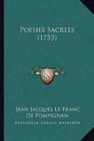 Poesies Sacrees (1753) 1166308219 Book Cover