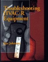 Troubleshooting HVAC-R Systems (Heating, Ventilation/Air Cond) 0827363923 Book Cover