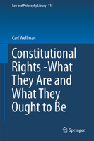 Constitutional Rights -What They Are and What They Ought to Be 331981057X Book Cover