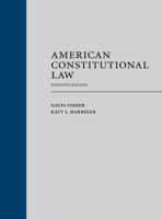 American Constitutional Law 1531009506 Book Cover
