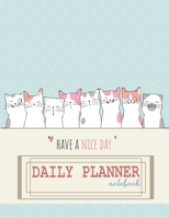 Notebook: Daily planner notebook with cute cover and daily planner pages, Extra large (8.5 x 11) inches, 110 pages, planner notebooks 1674604246 Book Cover
