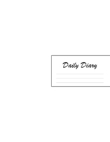 Daily Diary: Blank 2020 Journal Entry Writing Paper for Each Day of the Year | White | January 20 - December 20 | 366 Dated Pages | A Notebook to ... Your Life, Set Goals & Get Things Done 1676852433 Book Cover