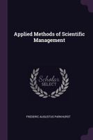 Applied Methods of Scientific Management 134068201X Book Cover