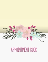 Appointment Book: Featuring daily weekly calendar with 15 minute hourly intervals (7am-9pm) for scheduling, Hair Stylists, Salons, and Nail Salons. (pastel cover) 1701843919 Book Cover