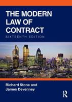 The Modern Law of Contract 1041292686 Book Cover