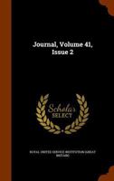 Journal, Volume 41, Issue 2... 1271143984 Book Cover